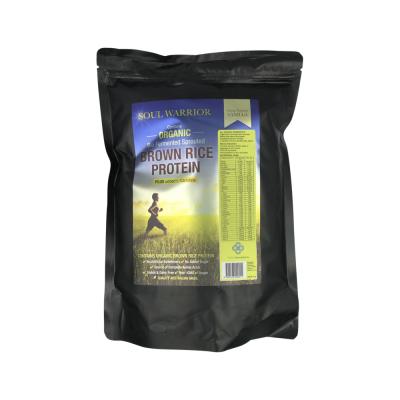 Wise Nutrients Soul Warrior Organic Brown Rice Protein Vanilla Plus L-Carnitine 1kg